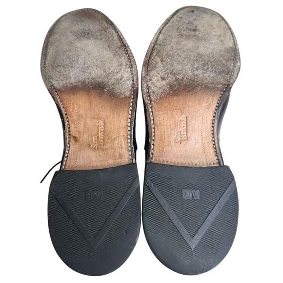 Allen Edmonds Park Avenue Cap-toe Leather Oxford Dress Shoe. Size 10D. Burgundy - Picture 7 of 11